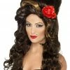 Smiffys Music & Pop/Rock Stars Amy Beehive Black Wig