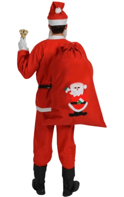 Alibaba Mens Felt Santa Costume Costumes Under £20