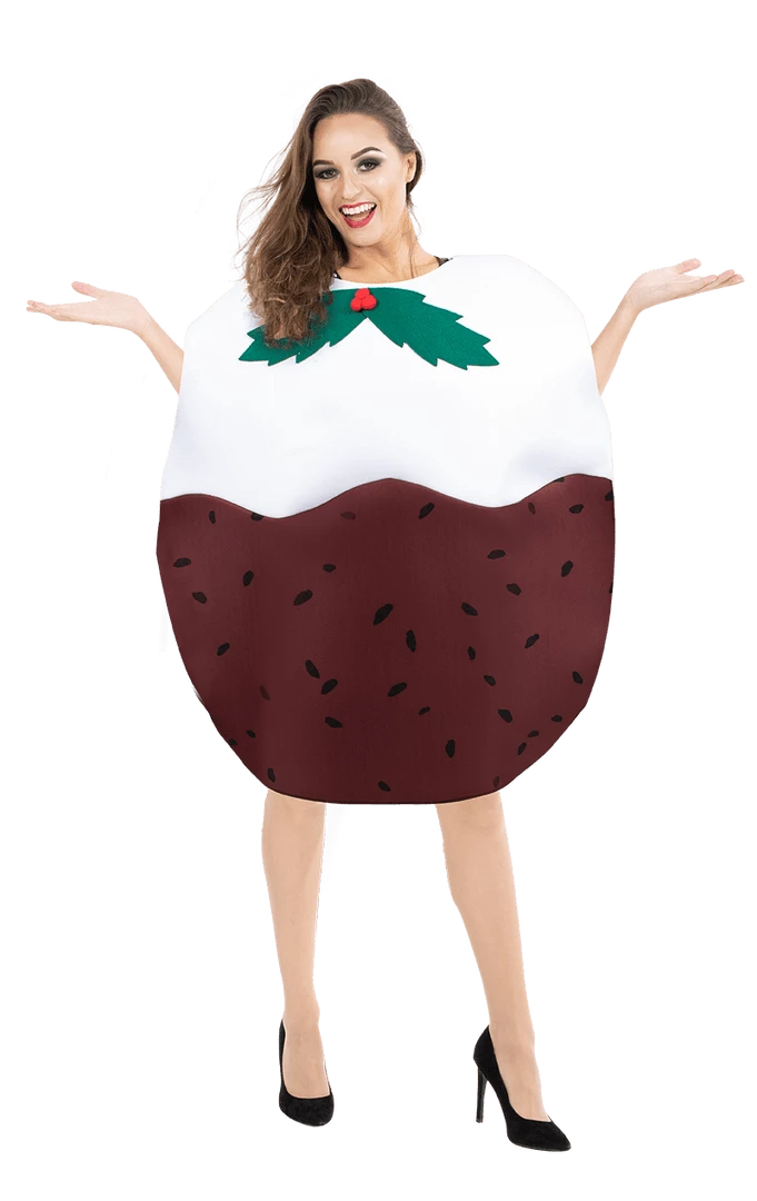 Orion Costumes Novelty Adult Christmas Pudding Costume