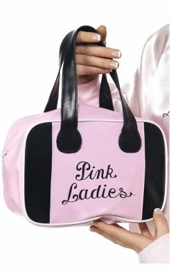 Smiffys Pink Ladies Bowling Bag
