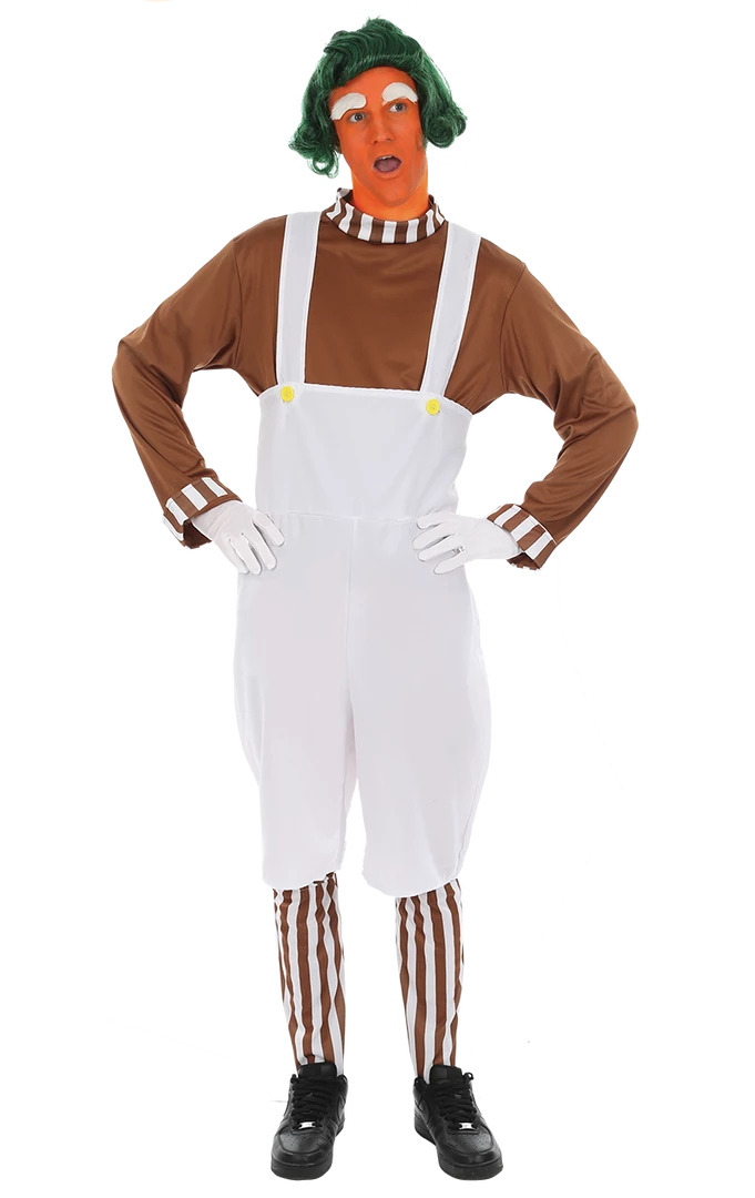 Orion Costumes Book Characters Adult Mens Oompa Loompa Costume