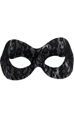 Bristol Novelty Black Lace Eye Facepiece