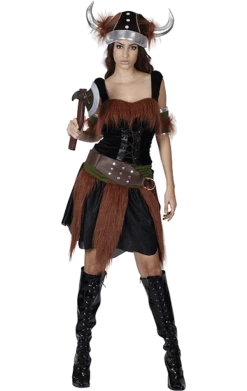 Bristol Novelty Womens Viking Costume
