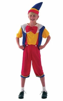 Bristol Novelty Kids Storybook Pinocchio Costume