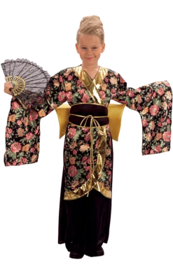 Bristol Novelty Childrens Geisha Japanese Costume Around The World