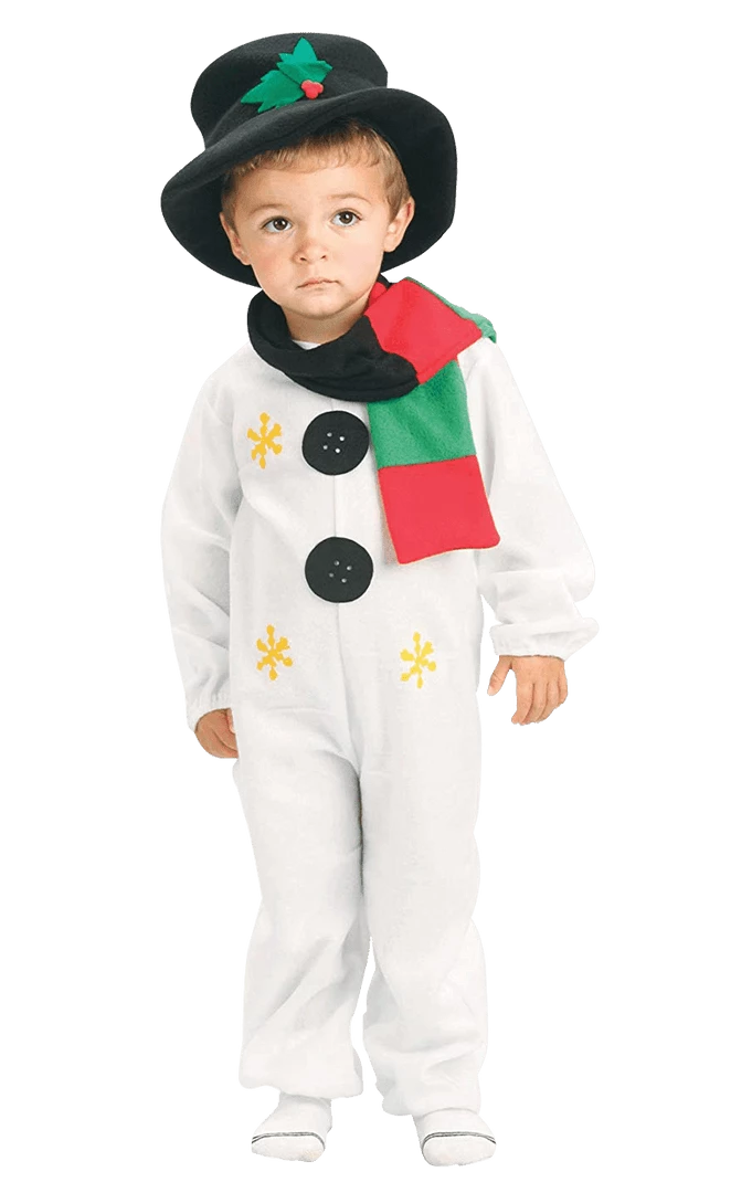 Bristol Novelty Kids Cute Snowman Costume Christmas