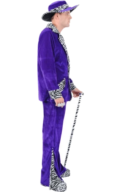 Orion Costumes Novelty Mens Purple Pimp Costume