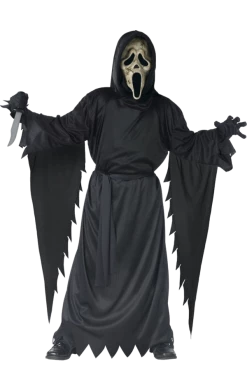 Palmer Movies Kids Zombie Ghost Face Costume