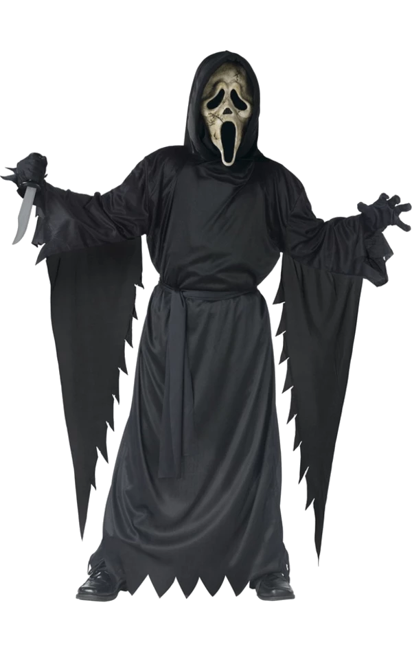 Palmer Movies Kids Zombie Ghost Face Costume