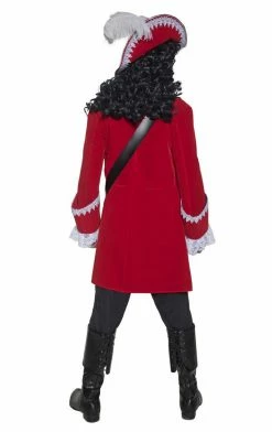 Smiffys Book Characters Adult Captain Hook Costume