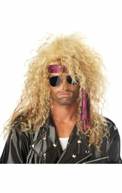 California Costumes Heavy Metal Rocker Blonde Wig Accessory Music & Pop/Rock Stars