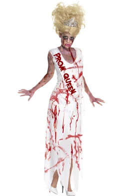 Smiffys Adult Zombie Prom Queen Costume Movies
