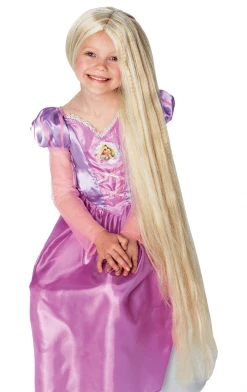 Rubies Kids Glow-in-Dark Rapunzel Wig Disney