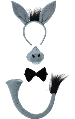 Bristol Novelty Christmas Kids Electronic Donkey Costume Kit