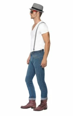 Smiffys 80s Monochrome Kit 1980's