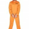 Orion Costumes Adult Orange Prisoner Costume Costumes Under £20