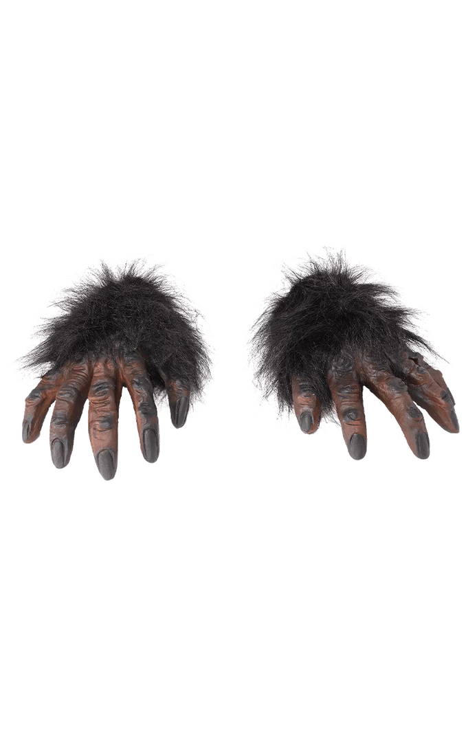 Bristol Novelty Dark Werewolf Gloves Accessory