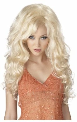 California Costumes Light Blonde Bombshell Wig
