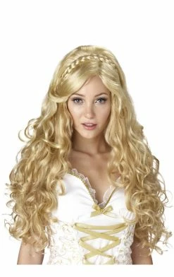 California Costumes Around The World Mythic Goddess Blonde Wig