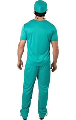 Orion Costumes Adult Surgeon Scrubs Costume Costumes Under £20