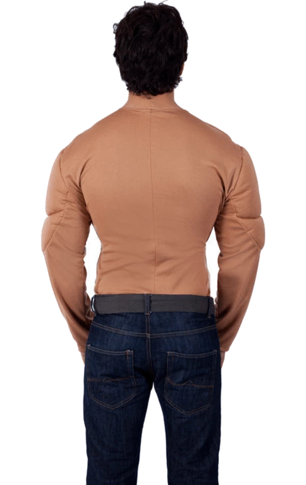 Orion Costumes Adult Printed Muscle Chest Top Novelty