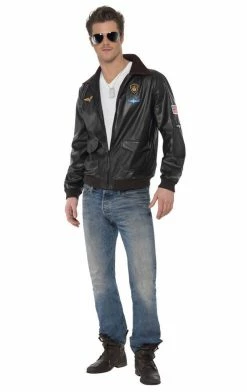 Smiffys Mens Top Gun Maverick Jacket