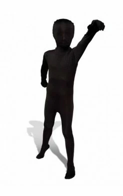Body Republic Fairytales Kids Black Morphsuit Costume