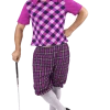 Orion Costumes Novelty Mens Pink Pub Golf Costume