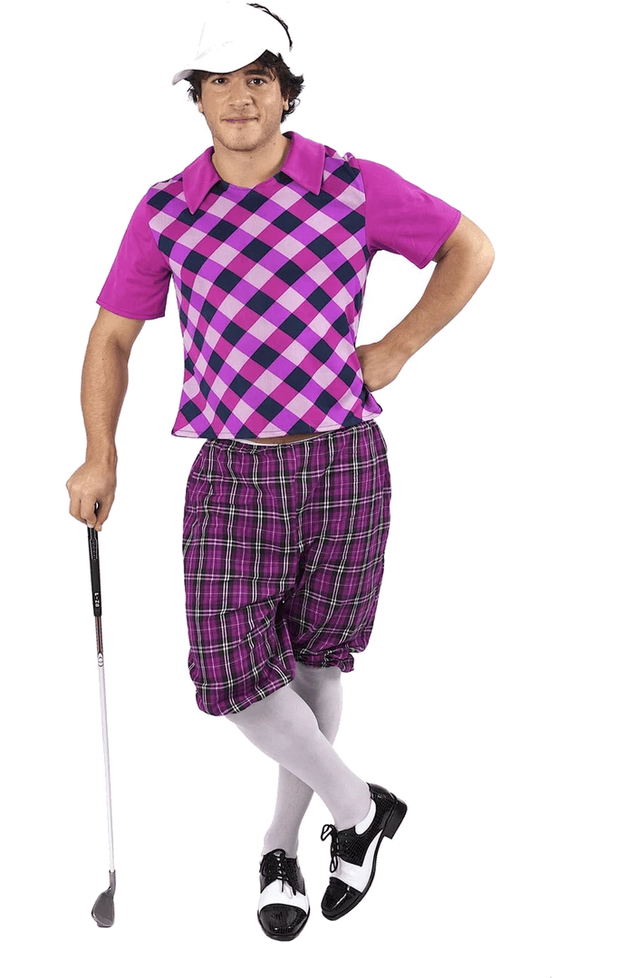 Orion Costumes Novelty Mens Pink Pub Golf Costume