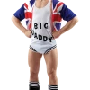 Orion Costumes Mens Big Daddy Wrestler Costume British / UK