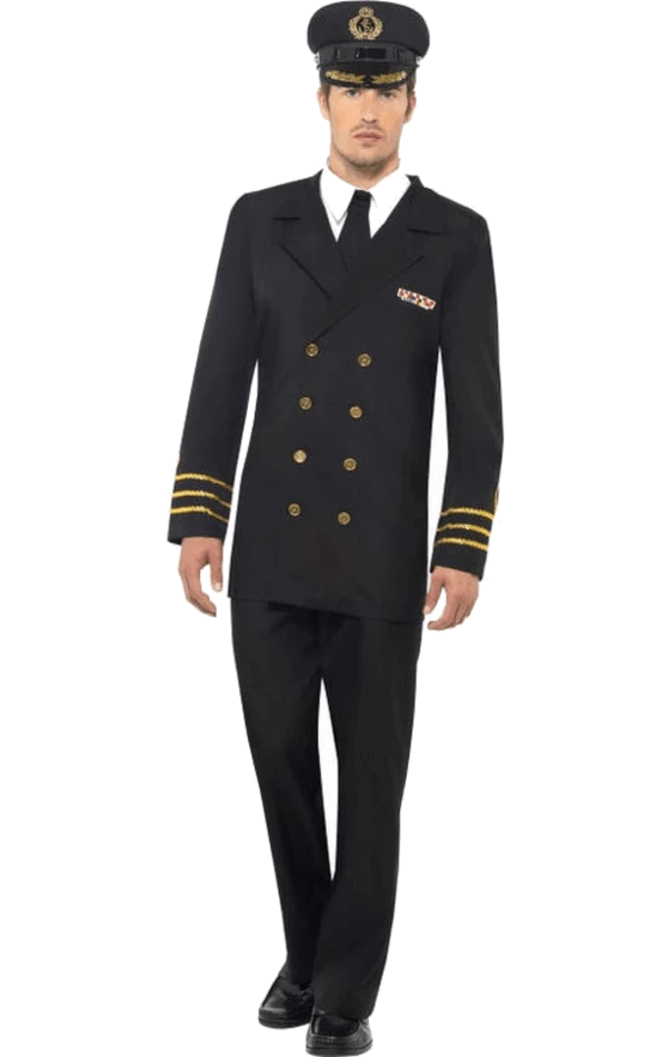 Smiffys Around The World Navy Gent Costume