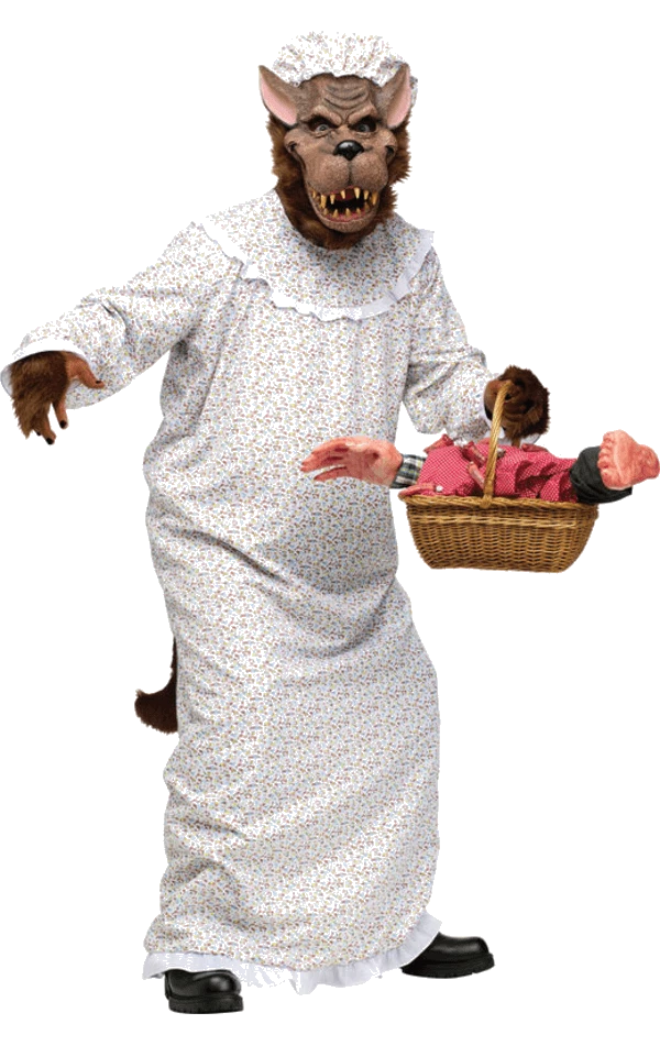 Palmer Adult Big Bad Wolf Costume Animals