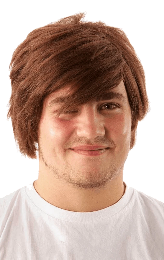 Orion Costumes Mens Brunette Wig