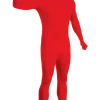 Rubies Adult Red Second Skin Costume Costumes Under £20