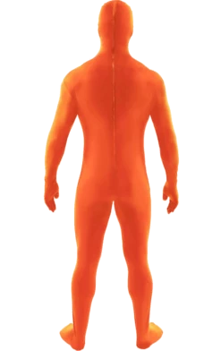 Orion Costumes Novelty Adult Second Skin Suit Orange