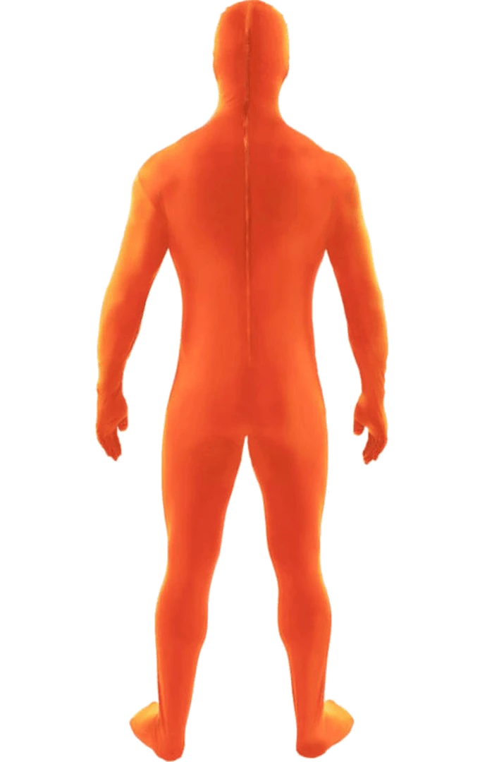 Orion Costumes Novelty Adult Second Skin Suit Orange