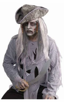 Morris Costumes Zombie Pirate Wig Accessory