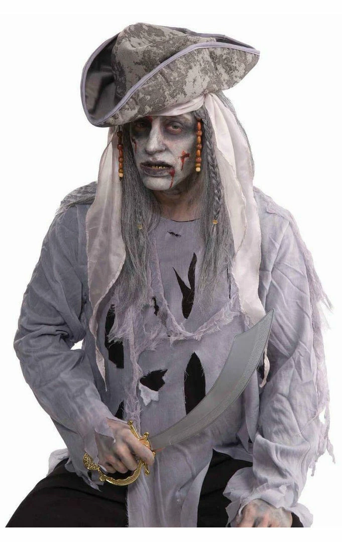 Morris Costumes Zombie Pirate Wig Accessory