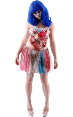 Party King Food & Drink Candy Girl Zombie Costume
