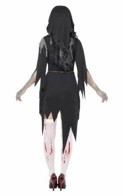 Smiffys Priest & Nun Halloween Zombie Nun Costume