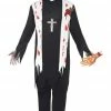 Smiffys Zombie Priest Costume Priest & Nun