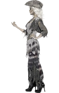 Smiffys Pirates Ladies Undead Pirate Costume