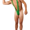 Orion Costumes Adult Neon Green Borat Mankini Costumes Under £20