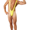 Orion Costumes Costumes Under £20 Adult Yellow Borat Mankini