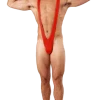 Orion Costumes Adult Fiery Red Borat Mankini Costumes Under £20