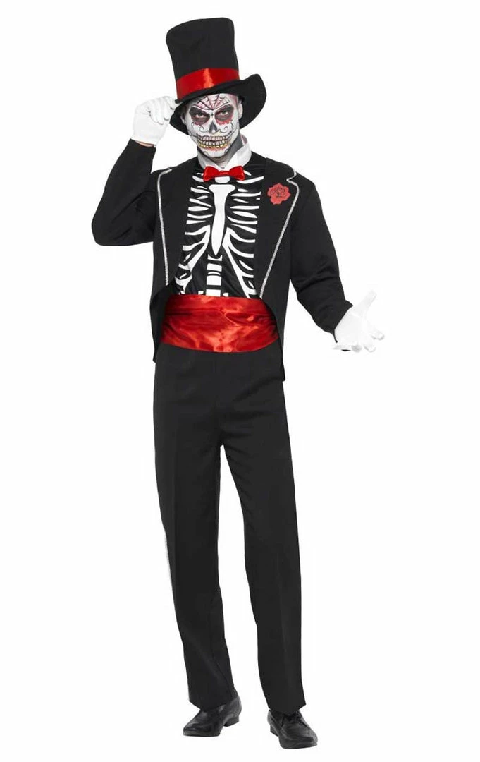 Smiffys Around The World Mr Bones Costume
