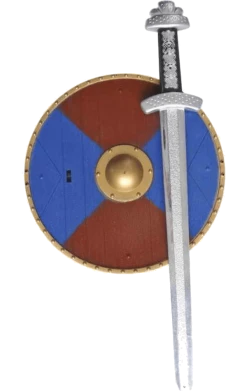 Smiffys Greek & Roman Kids Medieval Sword And Shield