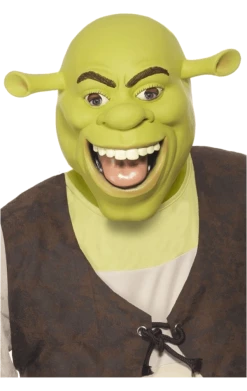 Smiffys Latex Shrek Facepiece