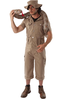 Orion Costumes Adult Steve Irwin Costume Around The World