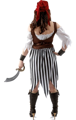 Orion Costumes Book Characters Ladies Pirate Jailbird Costume